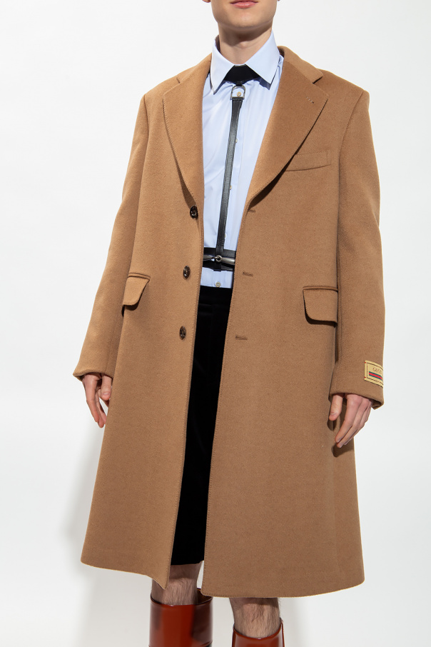 Gucci camel clearance coat